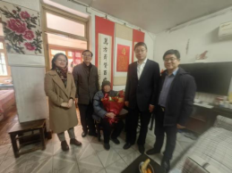 百年学府情系桑榆   新春慰问爱暖人心——合肥一中党委春节前走访慰问离退休党员教师